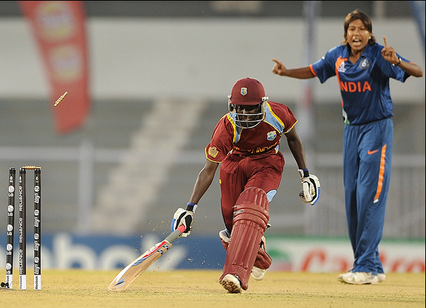 India Vs West Indies: Kycia Knight Getting Run Out